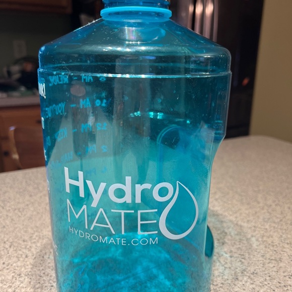 HYDROMATE WATER BOTTLE -Inspirational!! Has nice handle and times! - Picture 2 of 2